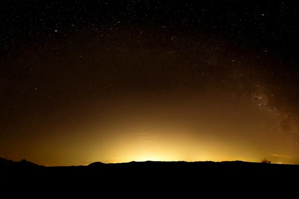 Can Telescopes See Through Light Pollution