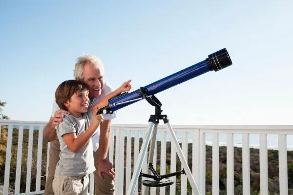 is it safe to use telescope during the day