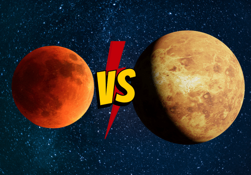 Mars Vs. Venus - All The Differences & Similarities